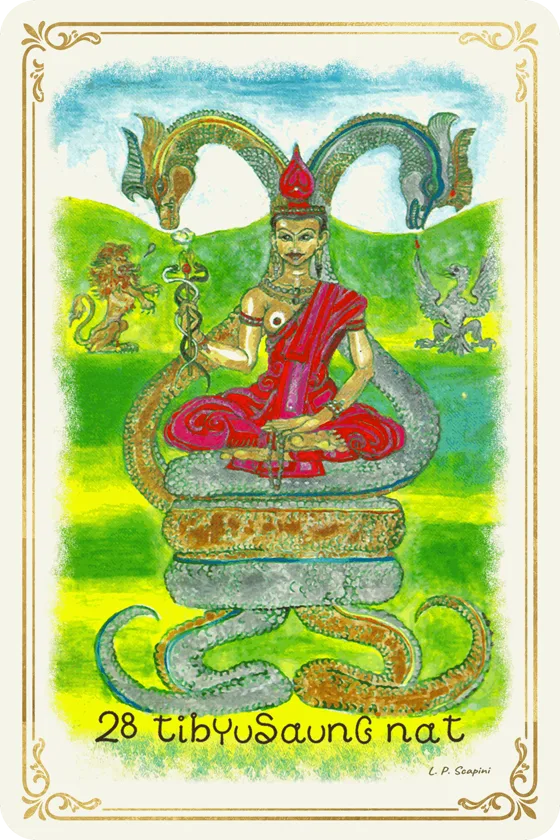 Tibyusaung Nat, card 28